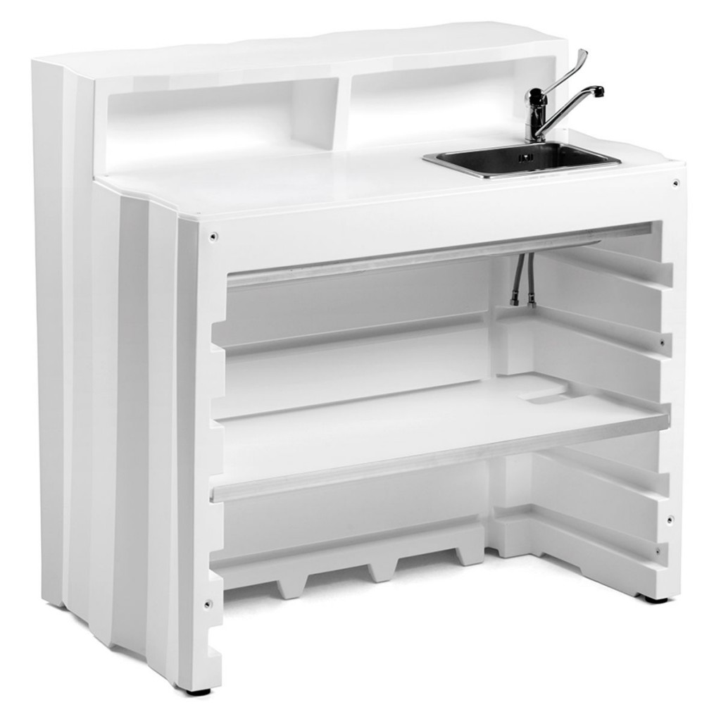 Elemental central din polietilena Frozen Desk - Nuovo Design